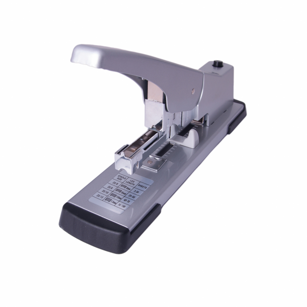 Степлер Buromax №23 100 аркушів Сріблястий (BM.4287-24) - зображення 4