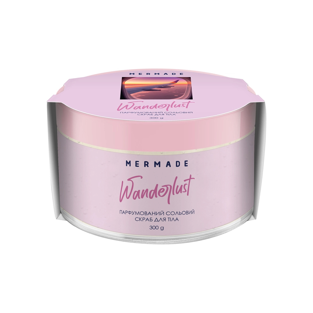 Скраб для тіла Mermade Wanderlust Парфумований сольовий 300 г (4823122900920) - зображення 1