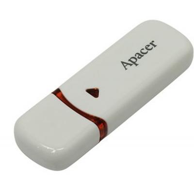 USB флеш накопичувач Apacer 4GB AH333 white USB 2.0 (AP4GAH333W-1) - зображення 4