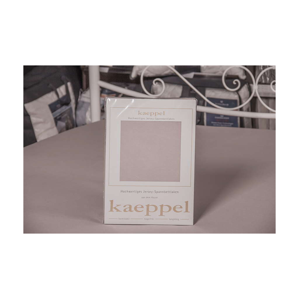 Простирадло Billerbeck трикотажне на резинці платинове 100х200 см (1671-Е43) - зображення 1