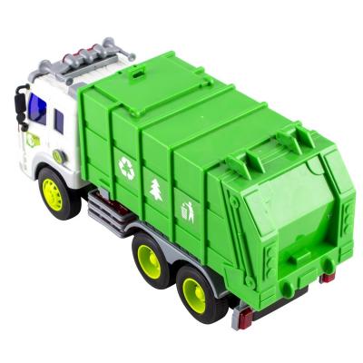 Спецтехніка Junior trucker Мусоровоз со светом и звуком 28 см (33018) - зображення 2