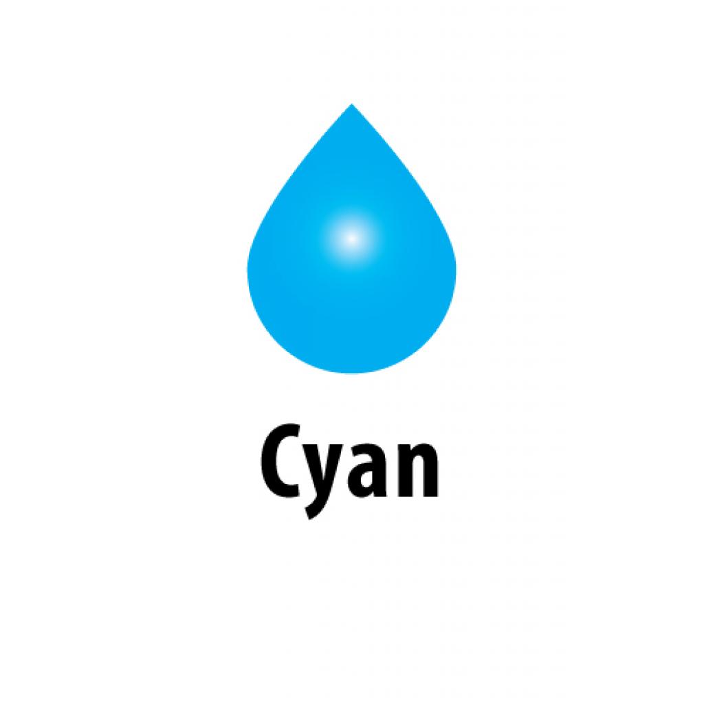 Чорнило ColorWay Epson SP R270/290 RX500 TX650 200мл Cyan (CW-EW650C02) - зображення 2