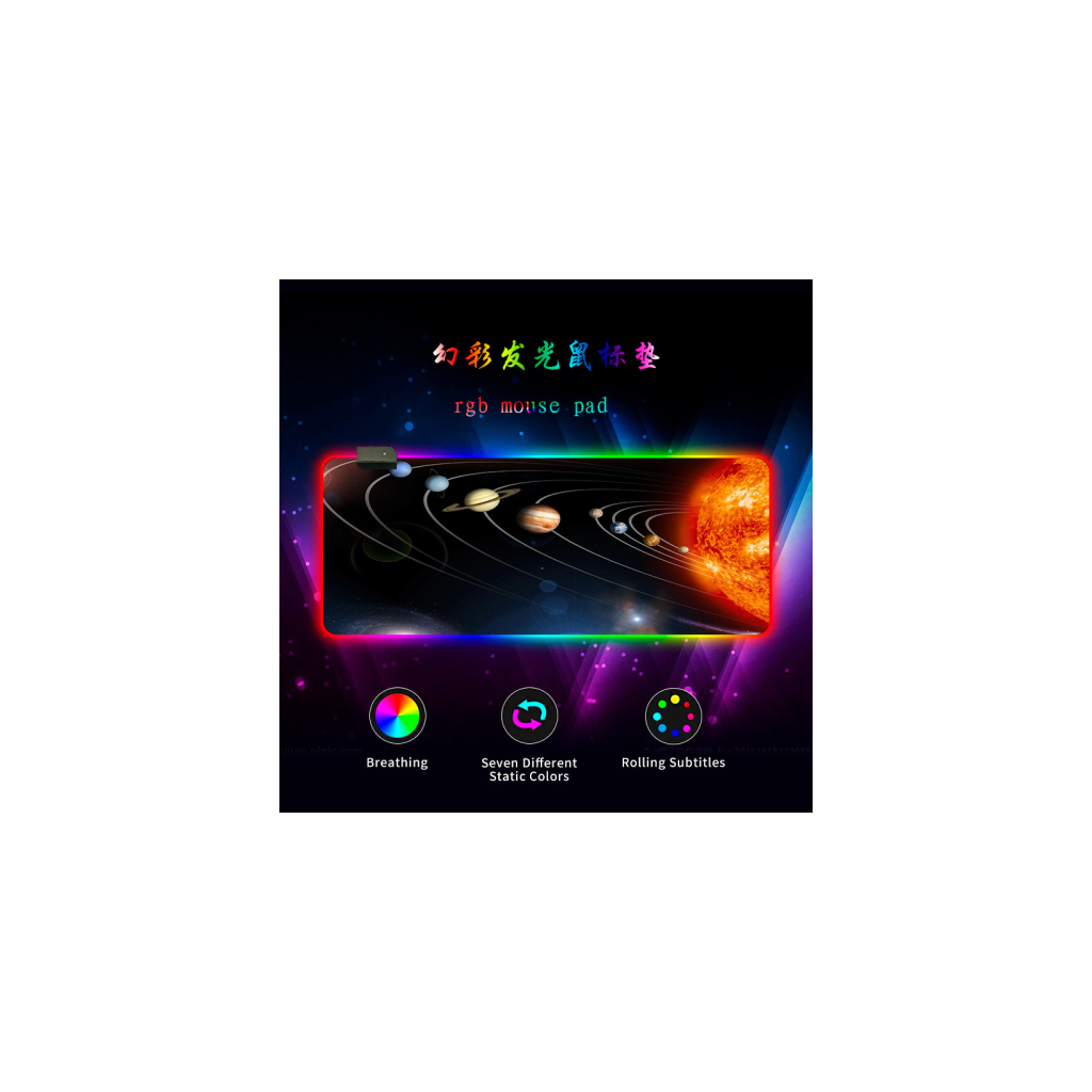 Килимок для мишки Voltronic Solar system (RGB383C) - зображення 2
