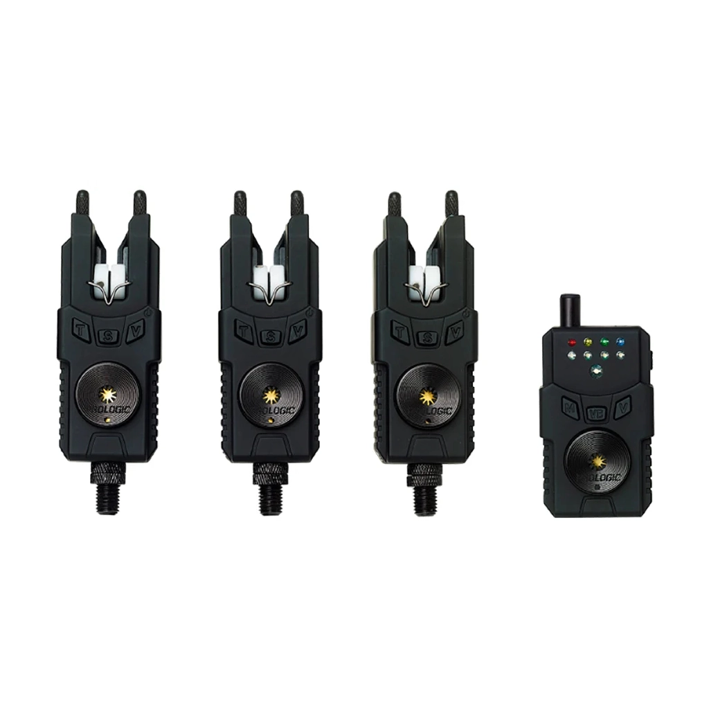 Індикатор клювання Prologic Custom SMX MKII Bite Alarms Set 3+1 red/green/yello (1846.17.27) - зображення 1