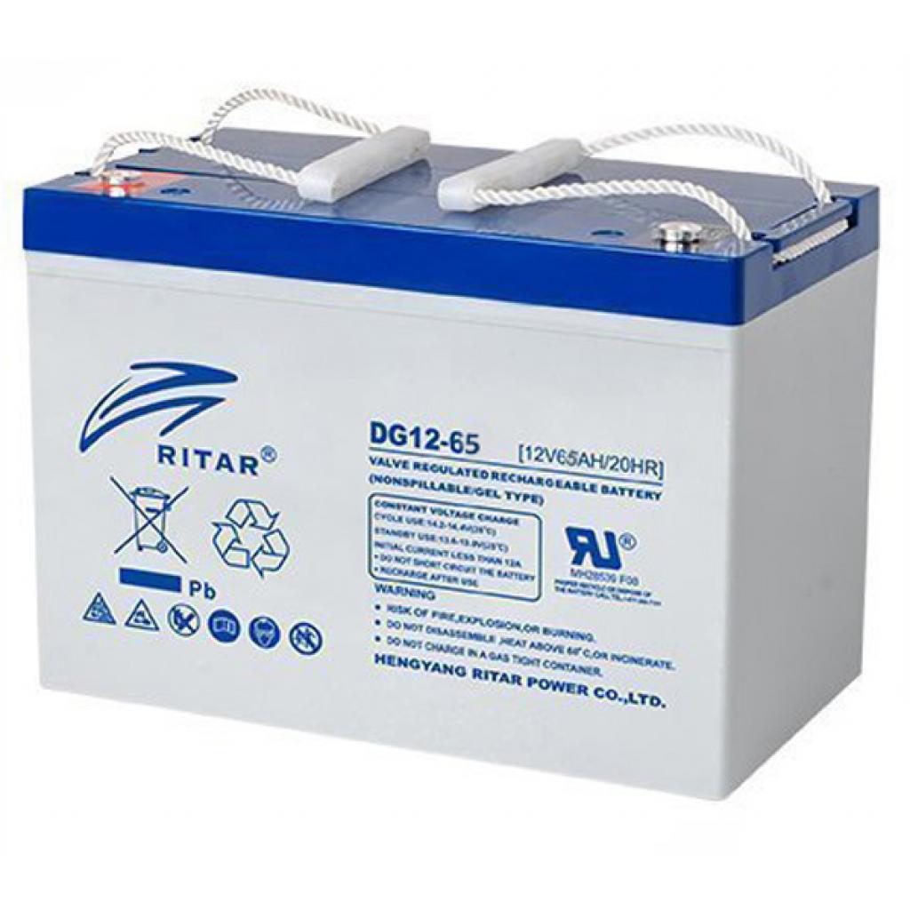 Батарея до ДБЖ Ritar GEL 12V-65Ah (DG12-65) - зображення 1