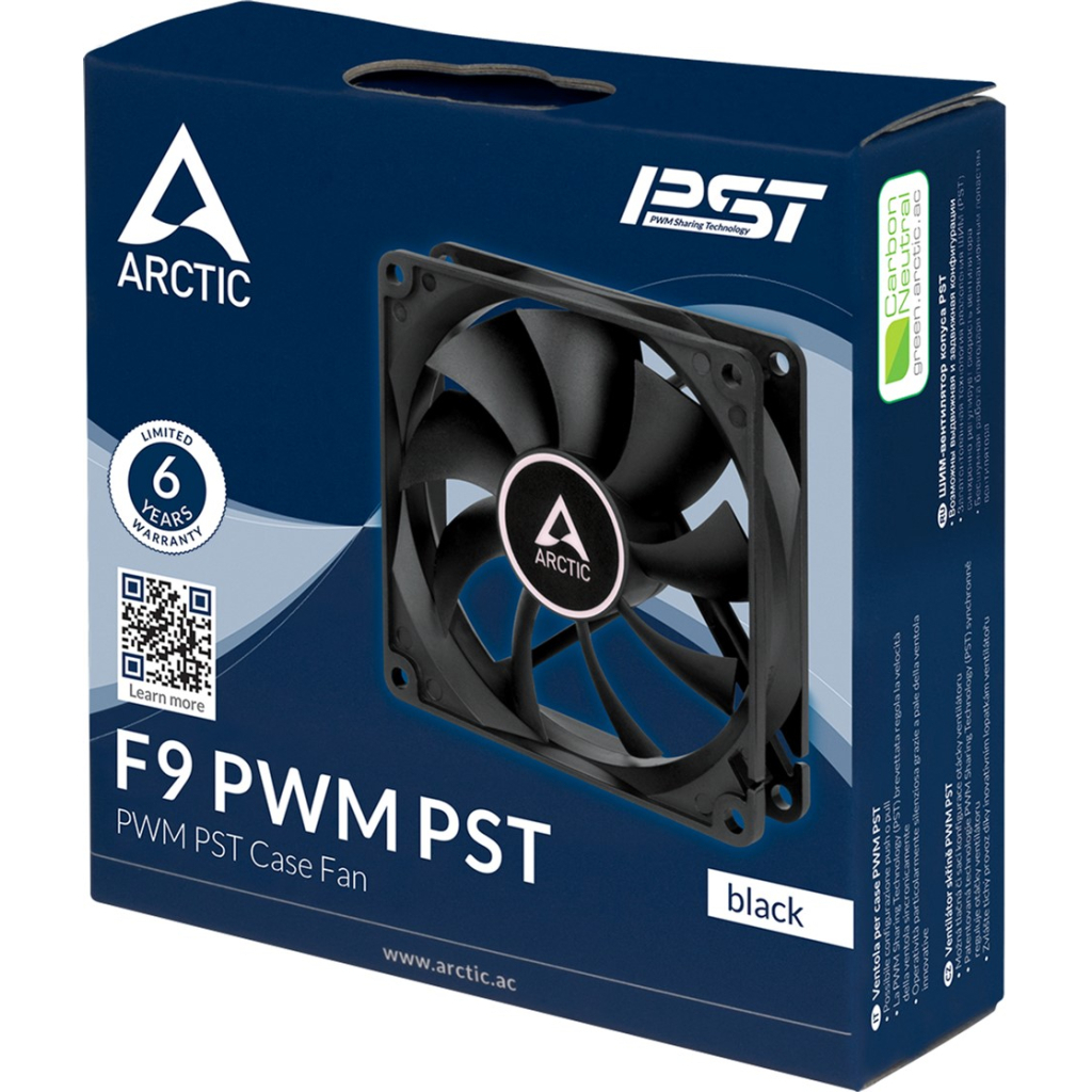 Кулер до корпусу Arctic F9 PWM PST (ACFAN00214A) - зображення 4
