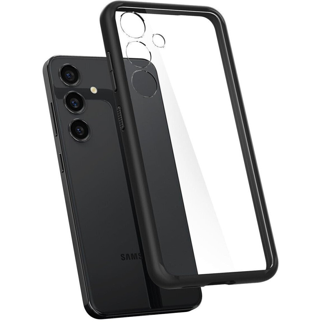 Чохол до мобільного телефона Spigen Samsung Galaxy S24+ Ultra Hybrid Matte Black (ACS07330) - изображение 4