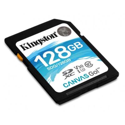 Карта пам'яті Kingston 128GB SDXC class 10 UHS-I U3 (SDG/128GB) - зображення 2