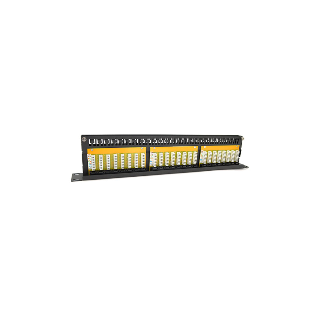 Патч-панель Ritar 19" 48xRJ-45 UTP cat.6, DUAL type, 1U (RT-2264-CAT.6) - изображение 2