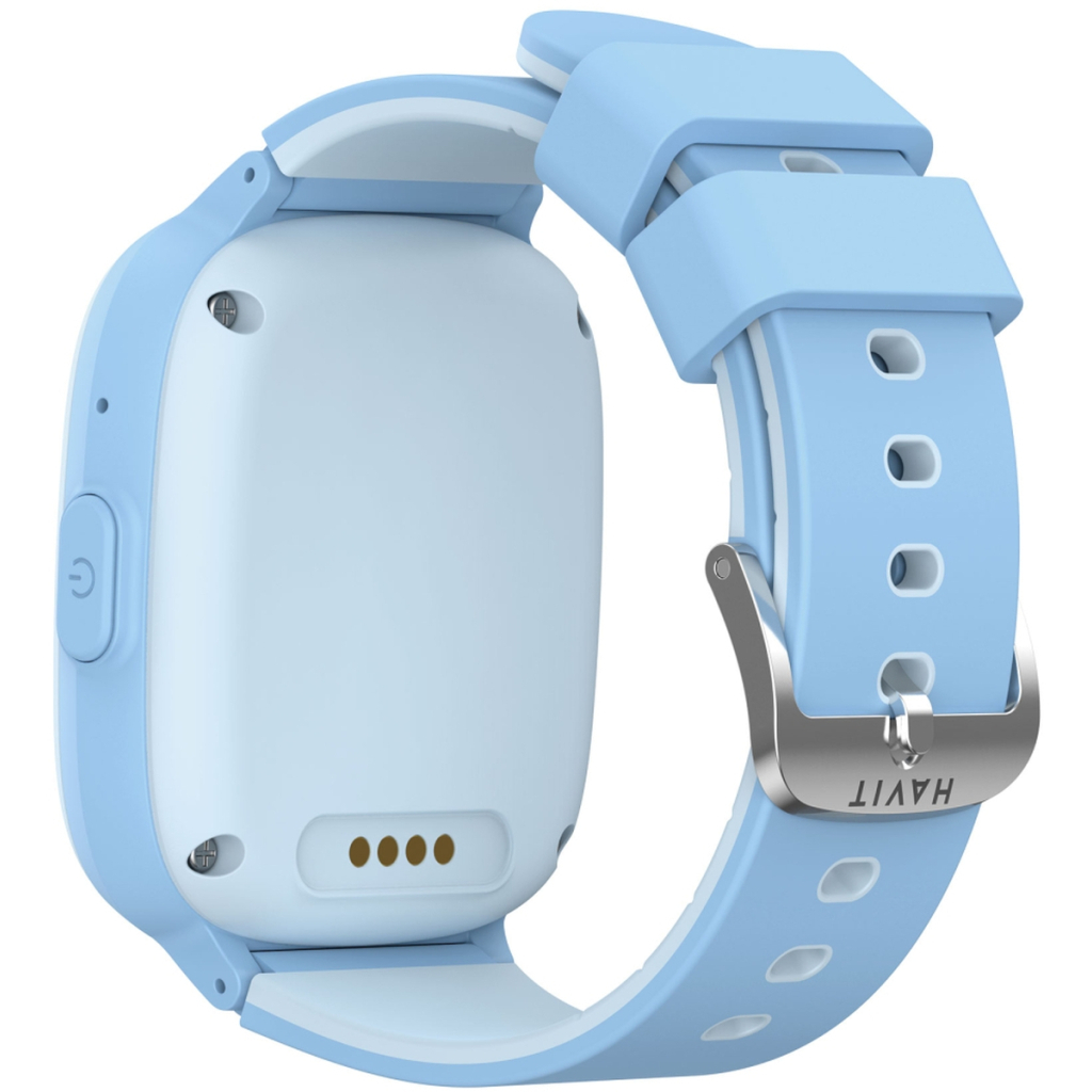 Смарт-годинник Havit HV-KW11 IP67, GPS, 4G Blue (HV-KW11 Blue) - зображення 5