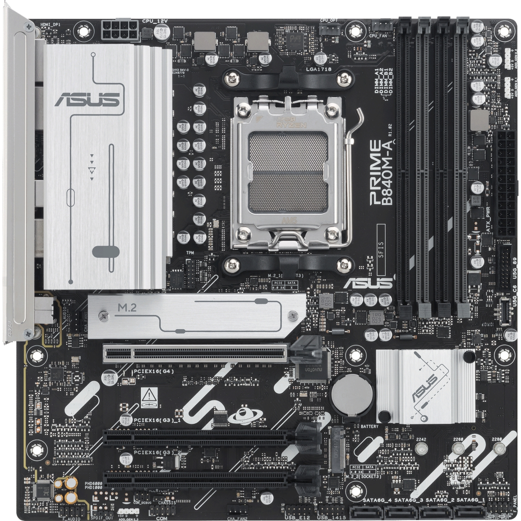 Материнська плата ASUS PRIME B840M-A-CSM - зображення 1
