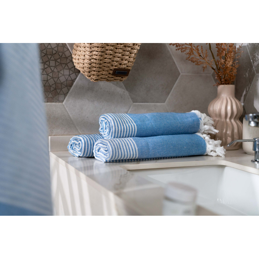 Рушник Ardesto SPA 90х180см 100% бавовна, синій (ART2690BL) - изображение 12