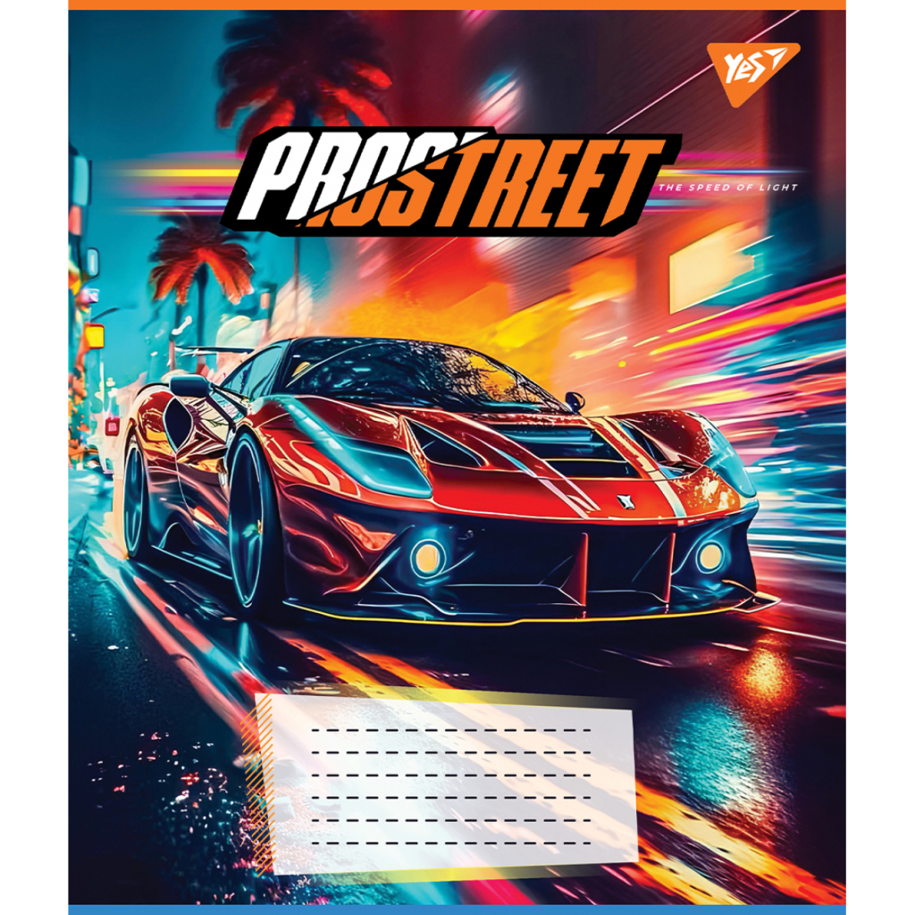 Зошит Yes Prostreet А5 48 аркушів клітинка (767112) - зображення 3