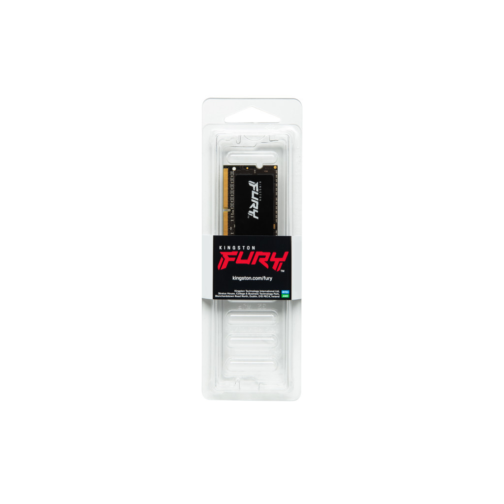 Модуль пам'яті для ноутбука SoDIMM DDR4 8GB 3200 MHz Fury Impact Kingston Fury (ex.HyperX) (KF432S20IB/8) - зображення 5