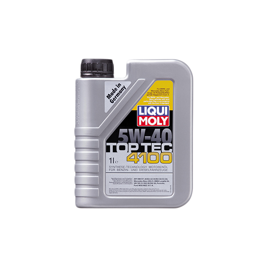 Моторна олива Liqui Moly Top Tec 4100 5W-40 1л. (LQ 7500) - зображення 1