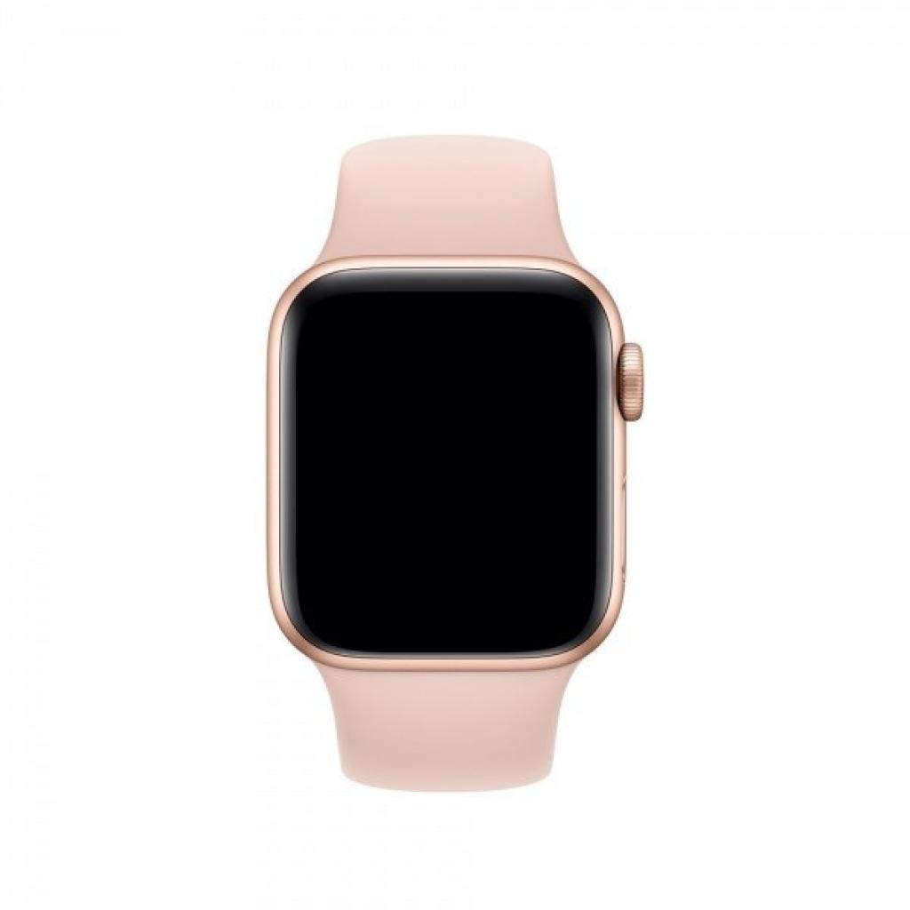 Ремінець до смарт-годинника Apple 40mm Sport Band Pink Sand - S/M & M/L (MTP72ZM/A) - зображення 2