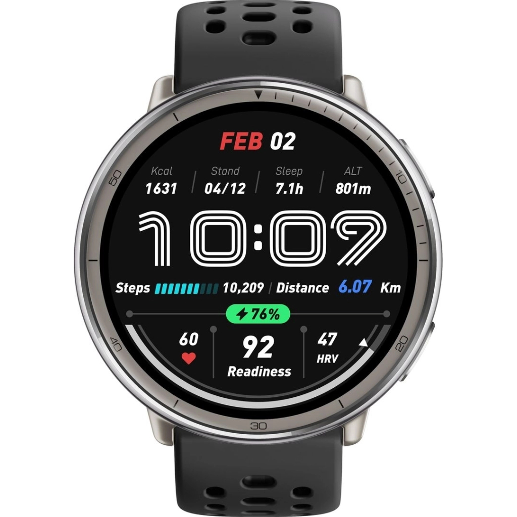 Смарт-годинник Amazfit Active 2R Sport W2437GL7N Black (1135484) - зображення 1