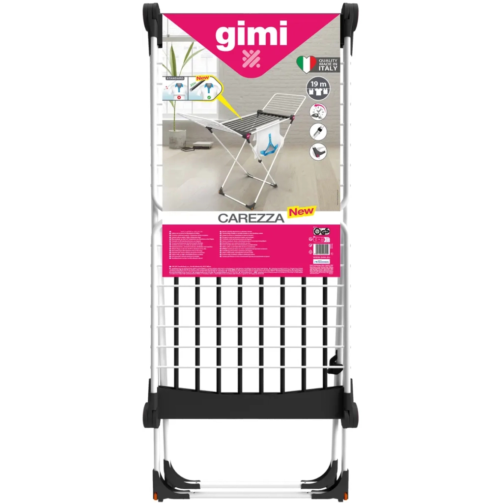 Сушарка для білизни Gimi Carezza Підлогова 19 м (170782) (930480) - изображение 3