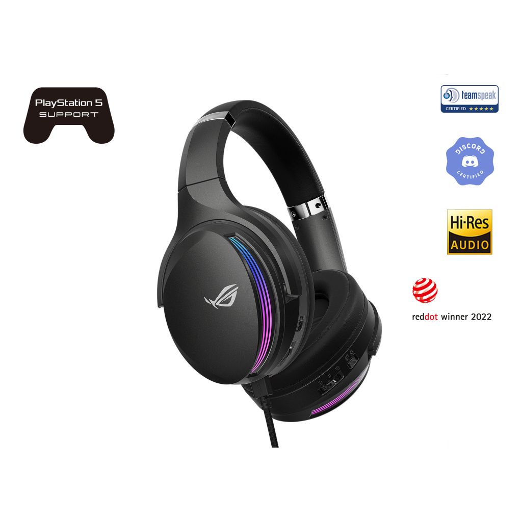 Навушники ASUS ROG Fusion II 500 USB RGB Black (90YH02W5-B2UA00) - зображення 6
