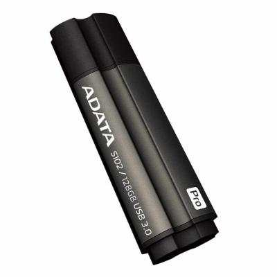 USB флеш накопичувач ADATA 128GB S102PRO Gray USB 3.1 (AS102P-128G-RGY) - зображення 2