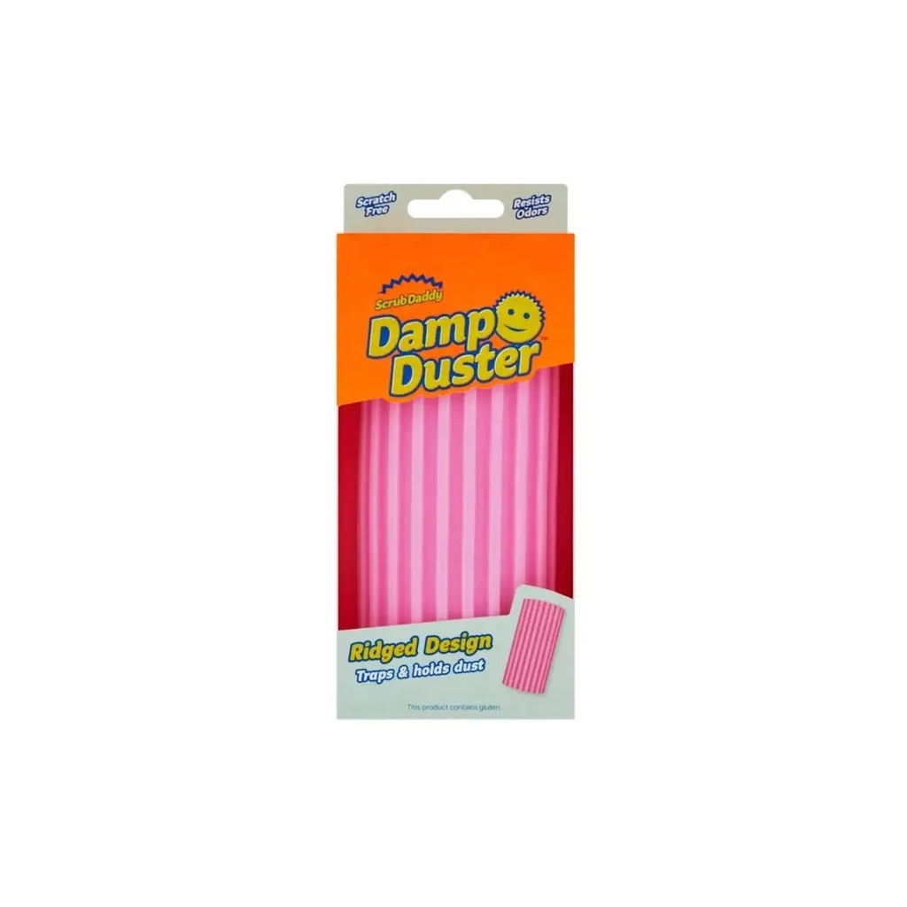 Губка для прибирання Scrub Daddy Damp Duster Для пилу Рожева (5060481022767/5060481023788) - зображення 1
