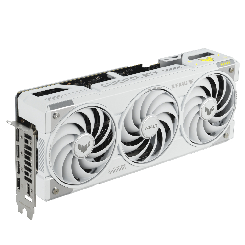 Відеокарта ASUS GeForce RTX5070 Ti 16GB TUF OC WHITE GAMING (TUF-RTX5070TI-O16G-WHITE-GAMING) - зображення 3