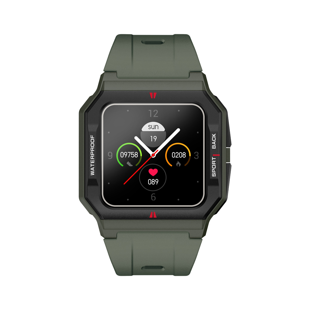 Смарт-годинник Gelius Pro GP-SW006 (Old School) (IPX7) Green - зображення 9
