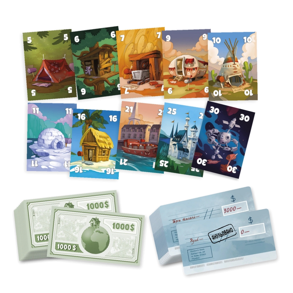 Настільна гра Geekach Games Продано (For Sale) (укр.) (GKCH006) - зображення 5