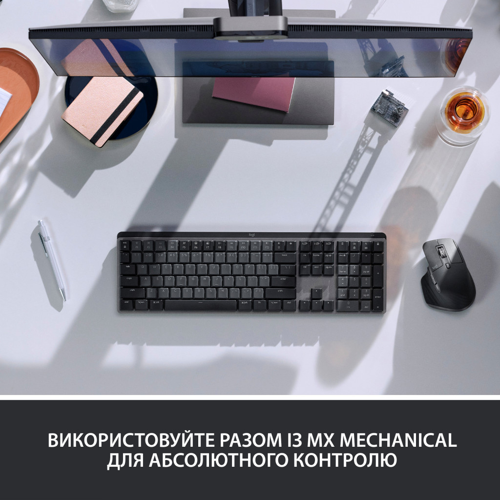 Мишка Logitech MX Master 3S Performance Wireless Mouse Bluetooth Graphite (910-006559) - зображення 9