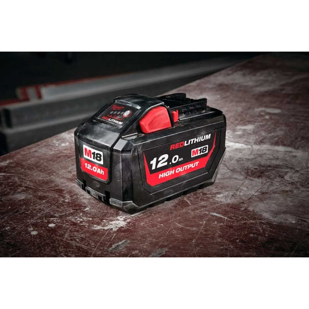 Акумулятор до електроінструменту Milwaukee HIGH OUTPUT Li-Ion, M18 HB12, 12Ah (4932464260) - зображення 6