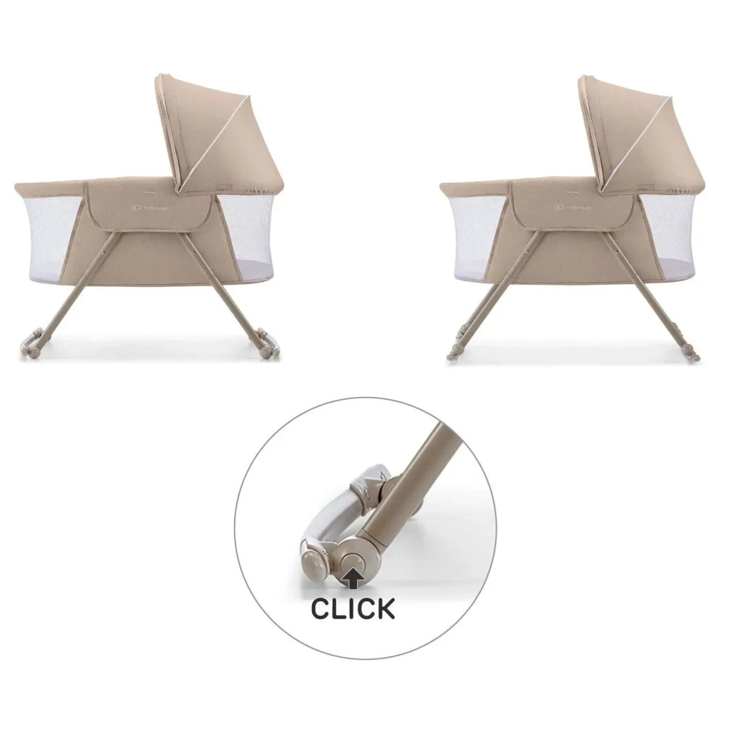 Ліжечко Kinderkraft гойдалка Lovi Beige 3 в 1 (5902533913527) - зображення 8