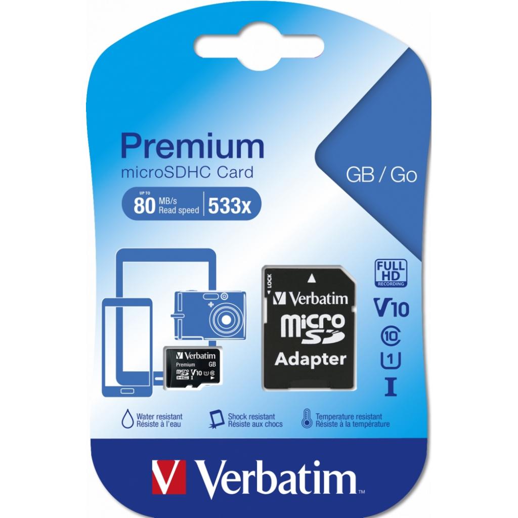 Карта пам'яті Verbatim 128GB microSDHC class 10 UHS-I (MDAVR-96/G) - зображення 2