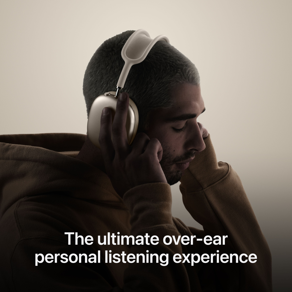 Навушники Apple AirPods Max (2nd generation) Starlight (MWW53ZE/A) - зображення 5