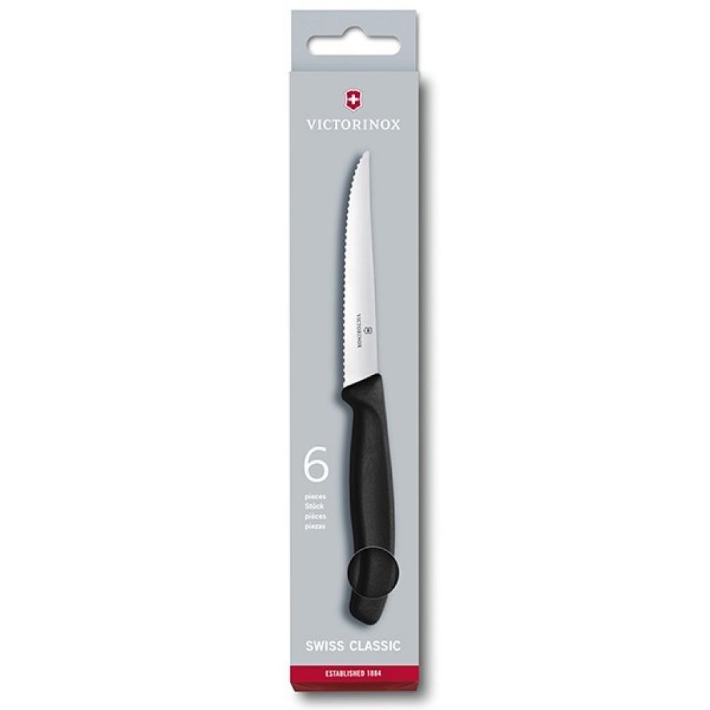 Кухонний ніж Victorinox SwissClassic для стейка 11 см, черный (6.7233.20) - зображення 2