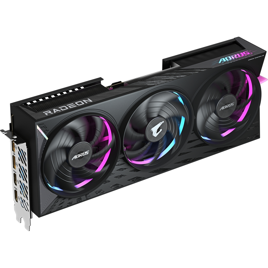 Відеокарта GIGABYTE Radeon RX 9070 XT 16Gb AORUS ELITE (GV-R9070XTAORUS E-16GD) - зображення 8
