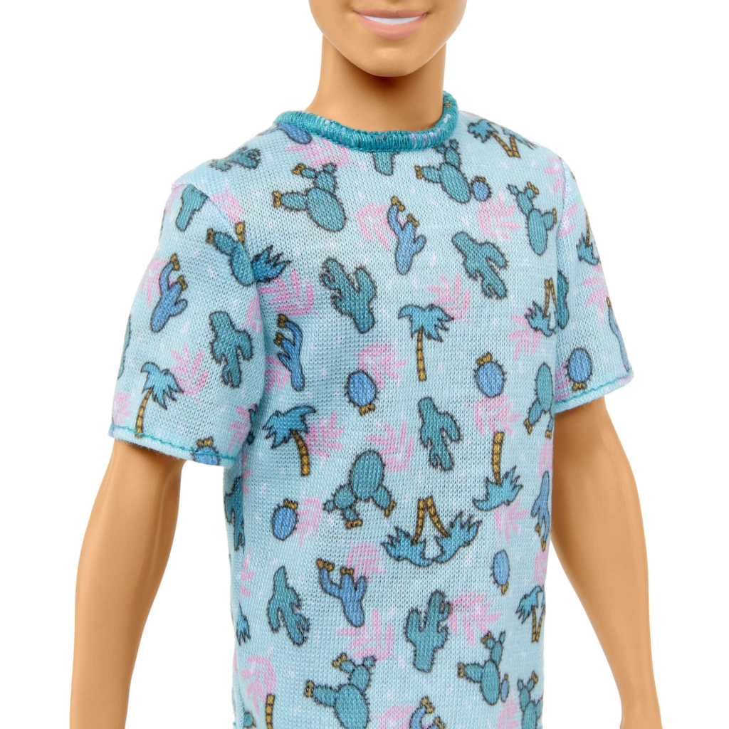 Лялька Barbie Fashionistas Кен у футболці з кактусами (HJT10) - зображення 4