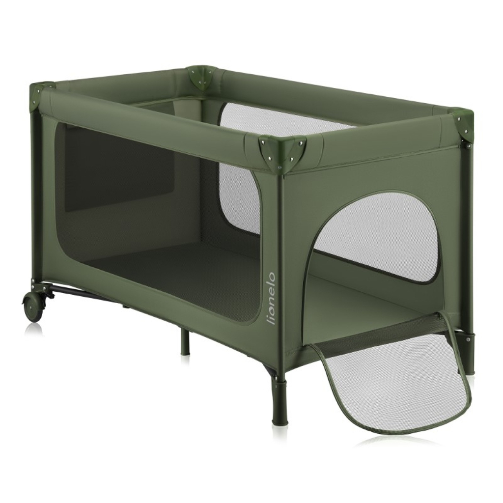 Дитячий манеж Lionelo JASMIN EASY FOLD GREEN OLIVE (LO-JASMIN EASY FOLD GREEN OLIVE) - изображение 2
