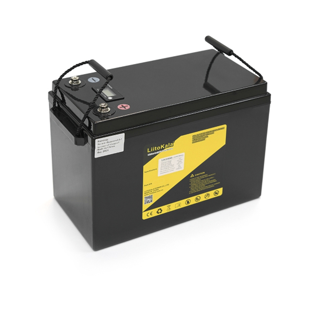 Батарея LiFePo4 Liitokala 12.8V 300Ah LCD (LiFePO4-12,8V300+LCD) - зображення 1