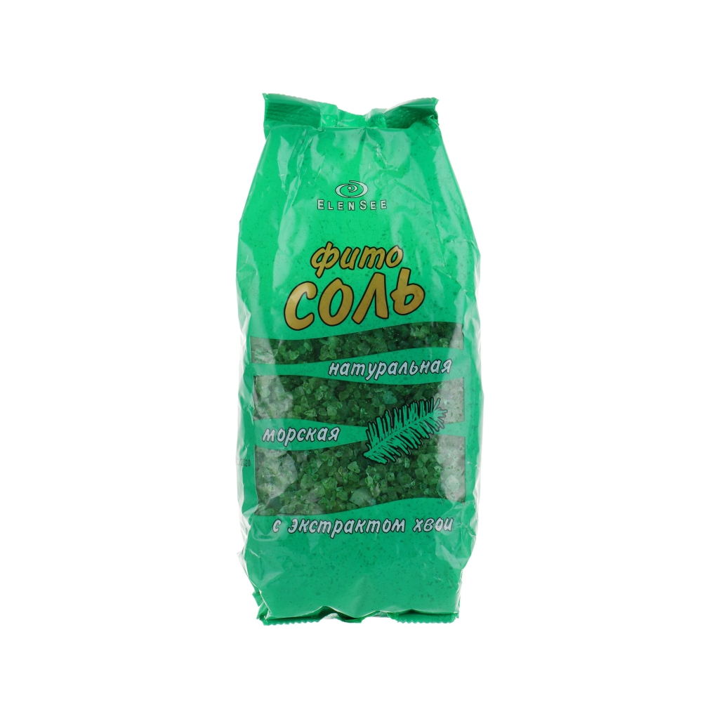 Сіль для ванн ElenSee Натуральна морська з екстрактом Хвої 700 г (4820098540693) - зображення 1