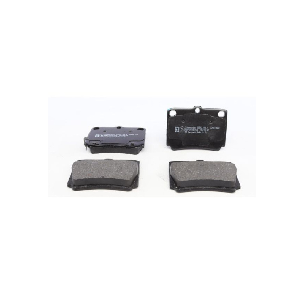 Гальмівні колодки ZIMMERMANN 23593.150.1 - зображення 3