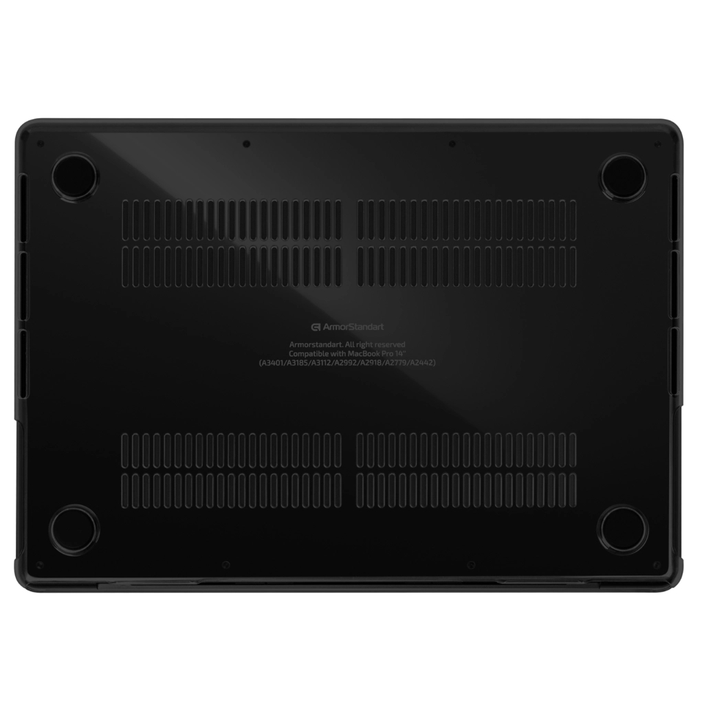 Чохол до ноутбука Armorstandart 16" MacBook Pro M4/M3/M2/M1 A3403/A3186/A2991/A2780 Crystal (ARM79450) - зображення 2