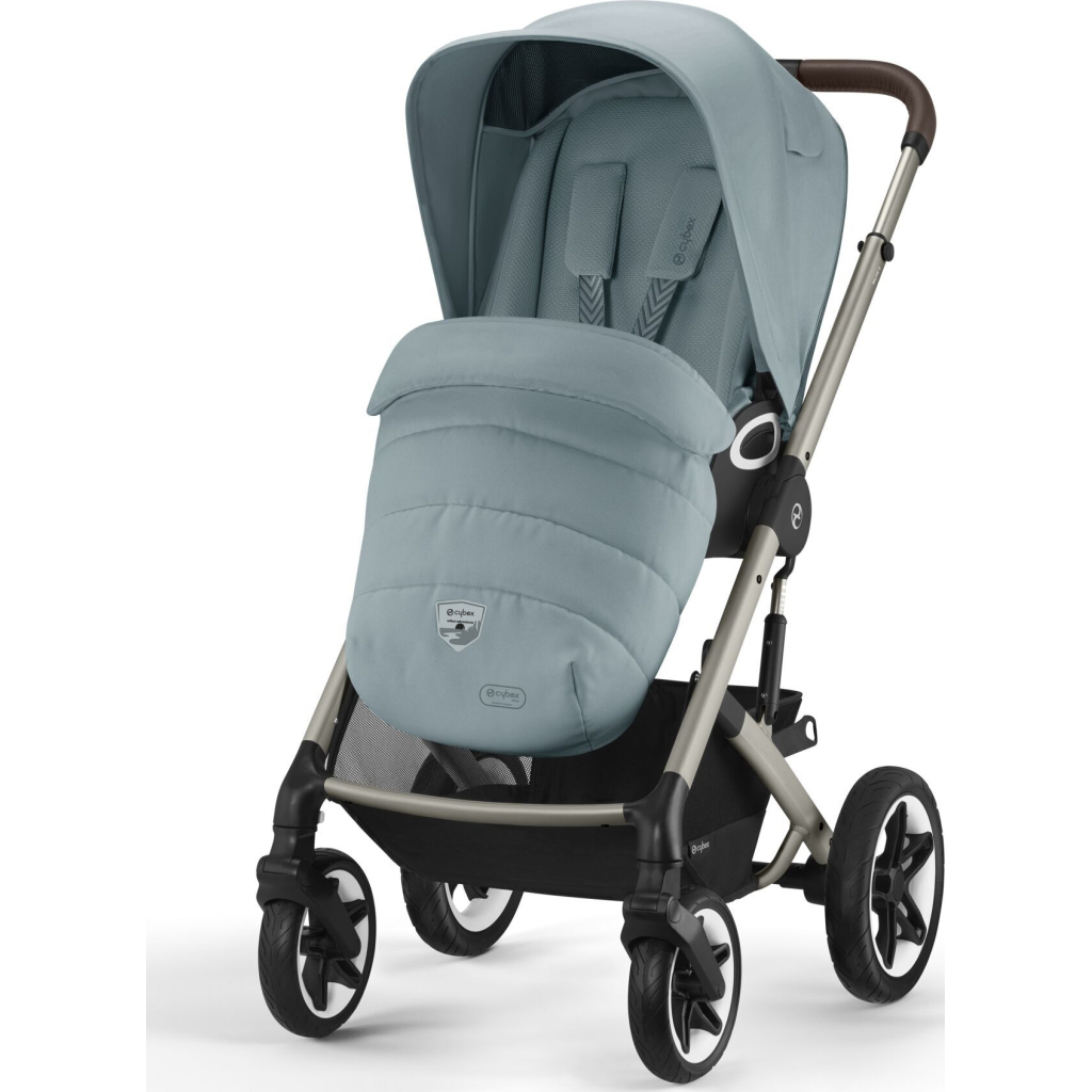 Коляска Cybex Talos S Lux TPE Sky Blue (з бампером) (522002597) - зображення 6