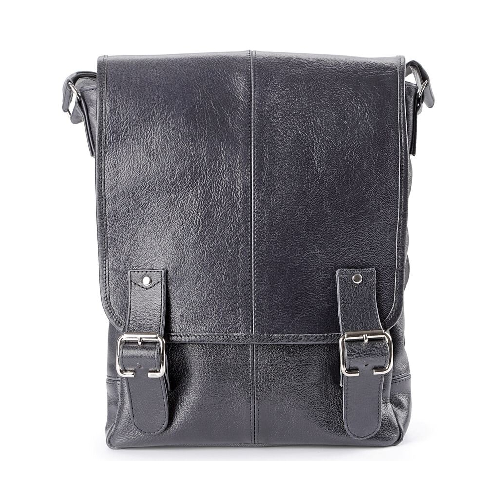 Сумка Shvigel Шкіряна Чорна (00919) - зображення 2