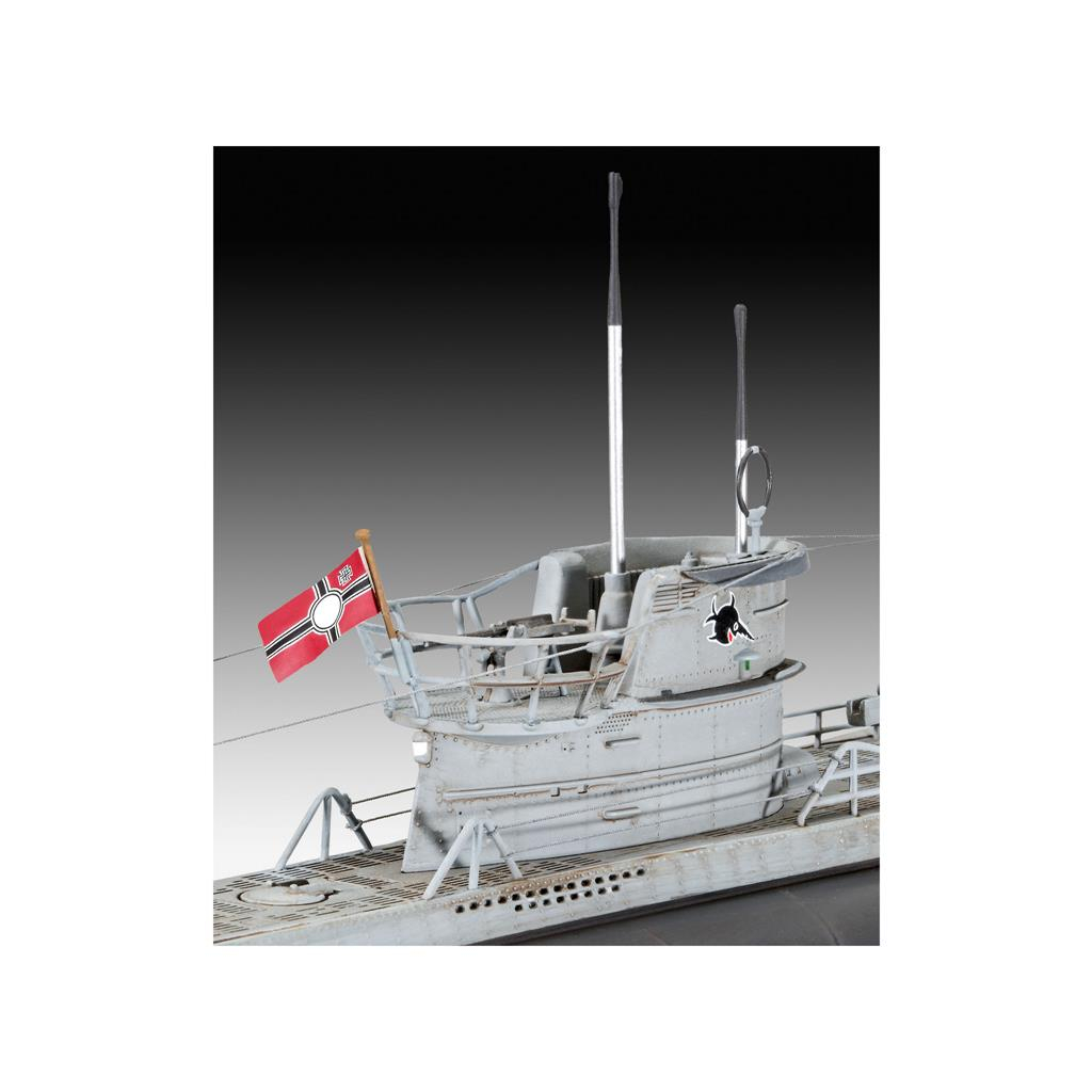Збірна модель Revell Підводний човен U96 (Das Boot) рівень 3 масштаб 1:144 (RVL-05675) - зображення 6