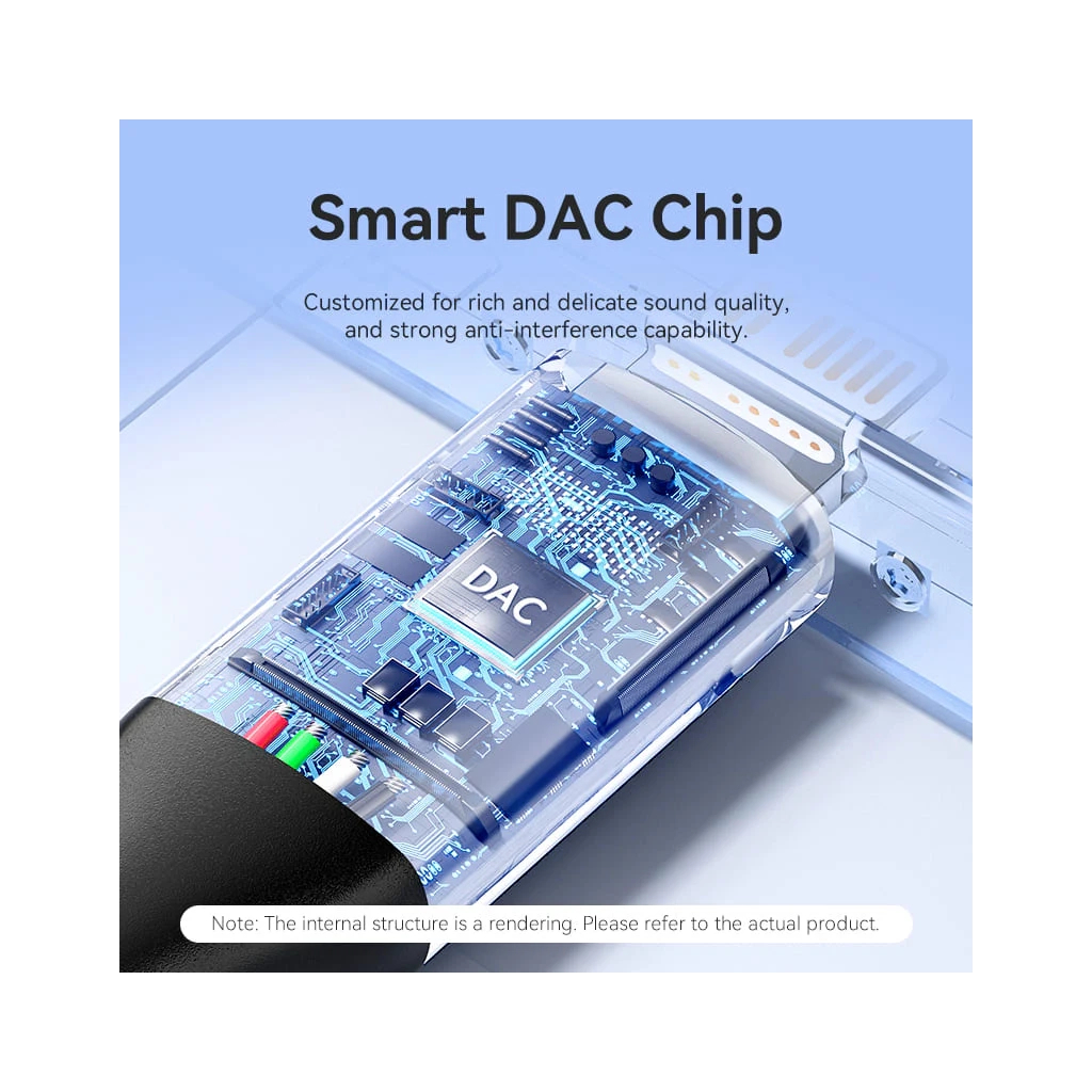 Перехідник Lightning to 3.5mm 0.1m cotton braided aluminum gray Vention (BMBHA) - изображение 8