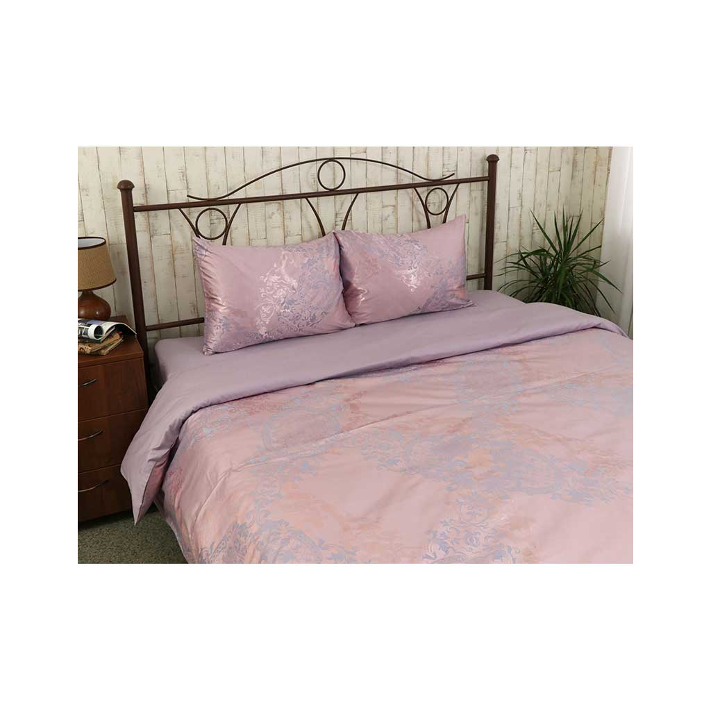 Постільна білизна Руно Pink сатин набивна полуторна (677.137АЖ_Pink) - зображення 2