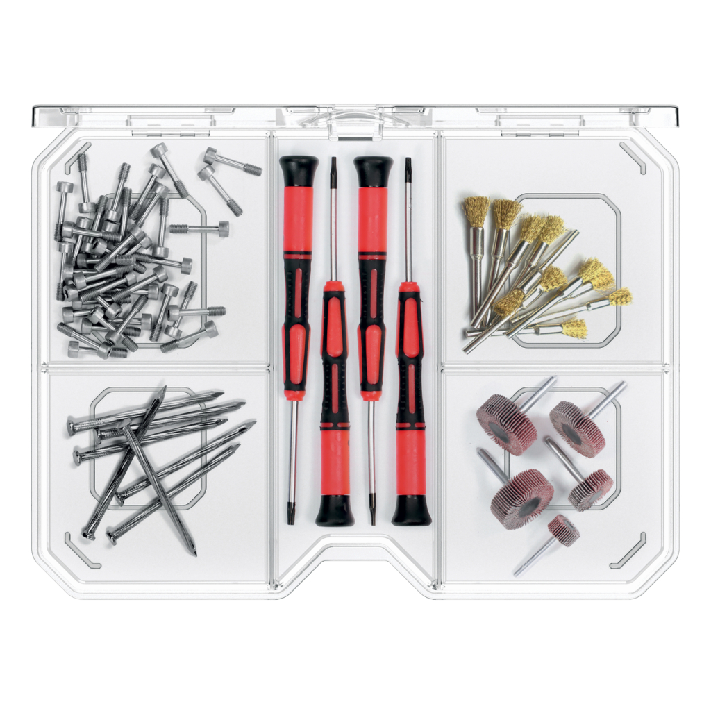 Ящик для інструментів Kistenberg органайзер 8", 193*147*35, SQR Box, KSQ20154 (KSQ20154) - зображення 4