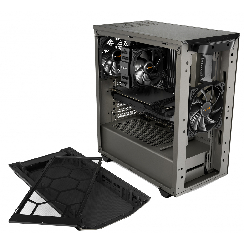 Корпус Be quiet! Pure Base 500 Window Metallic Gray (BGW36) - зображення 8