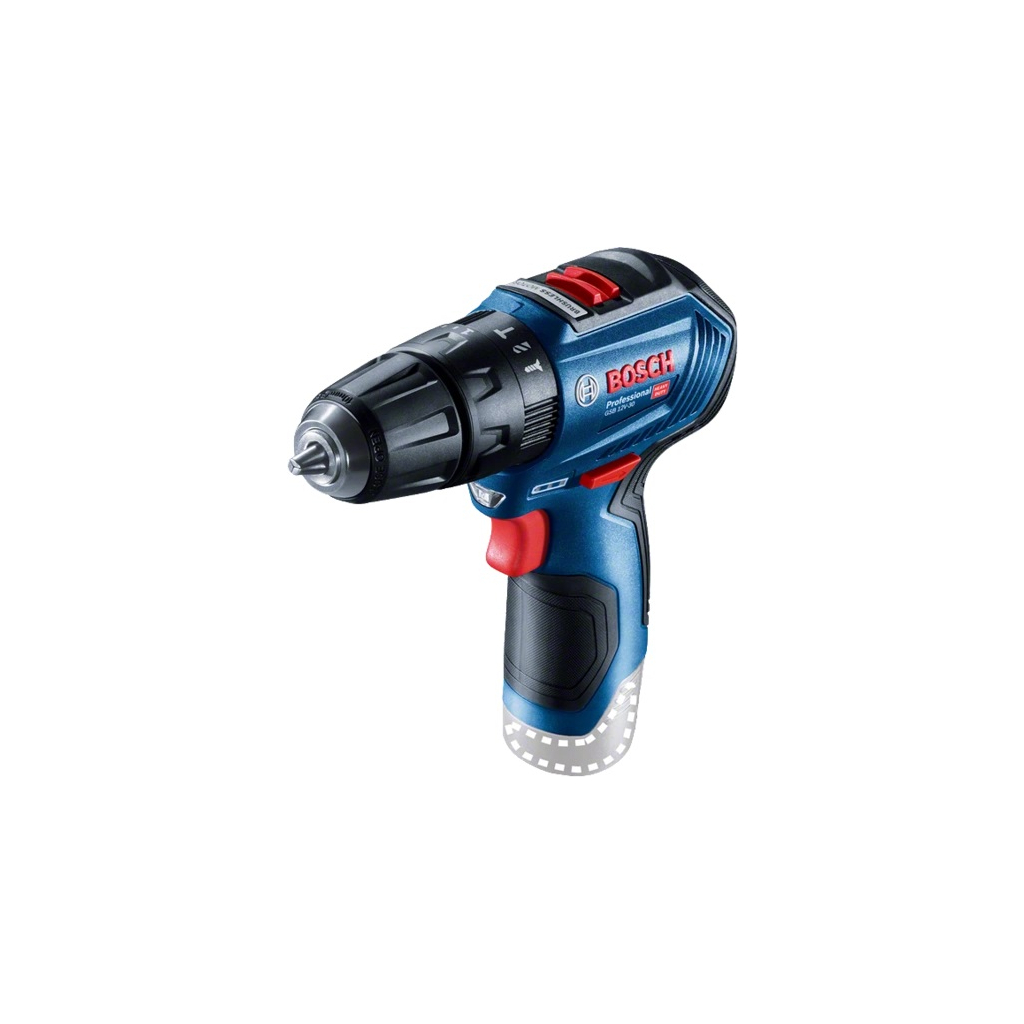 Шуруповерт Bosch Professional GSB 12V-30 solo (без АКБ та ЗП) (0.601.9G9.102) - зображення 2