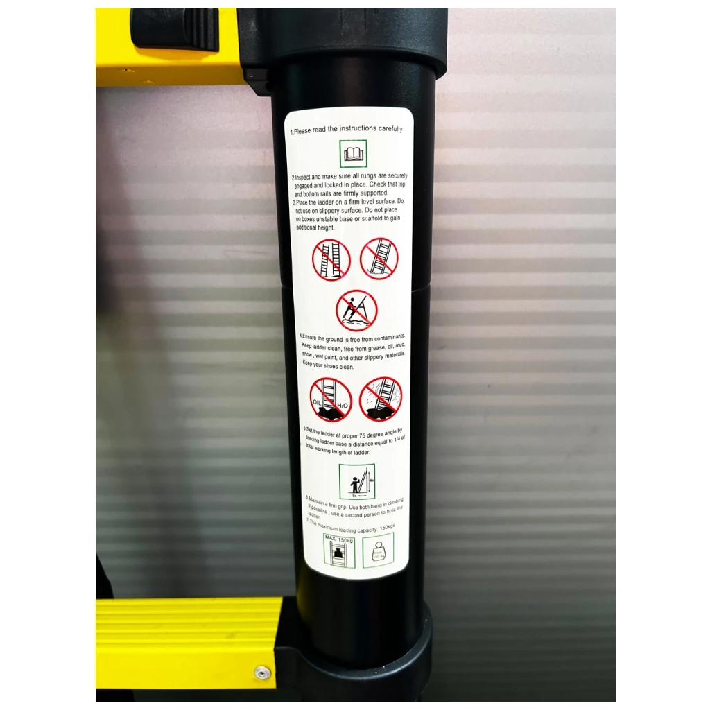 Драбина GTM телескопічна 11сх. 3,2м (KME1032Y/881032) - изображение 4